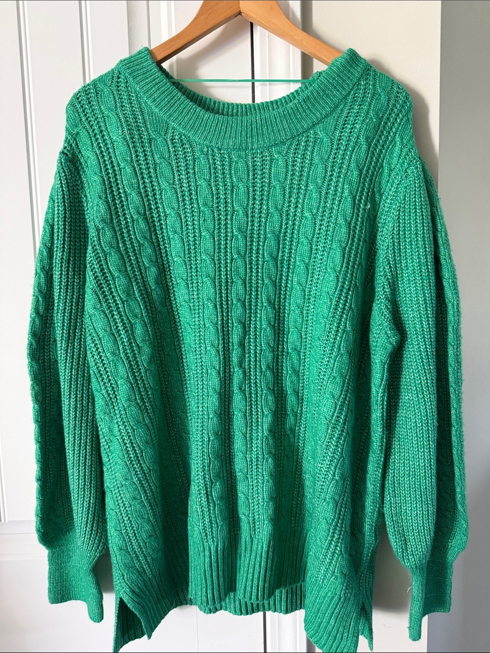 Crown & Ivy Cable Knit Sweater Size 3X